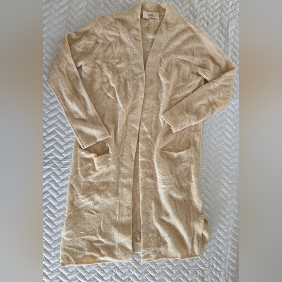 Kilte Collection Cashmere Cozy Cream Cardigan - Picture 2 of 7